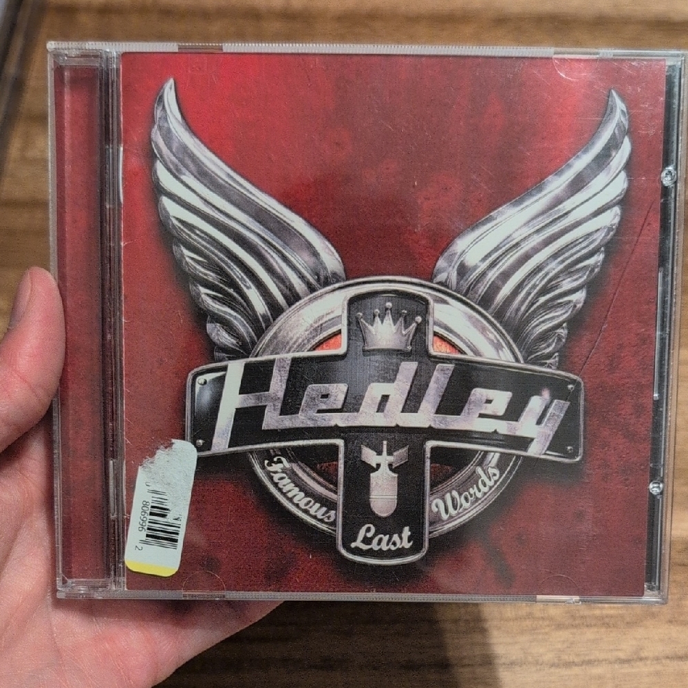Hedley Famous Last Words CD